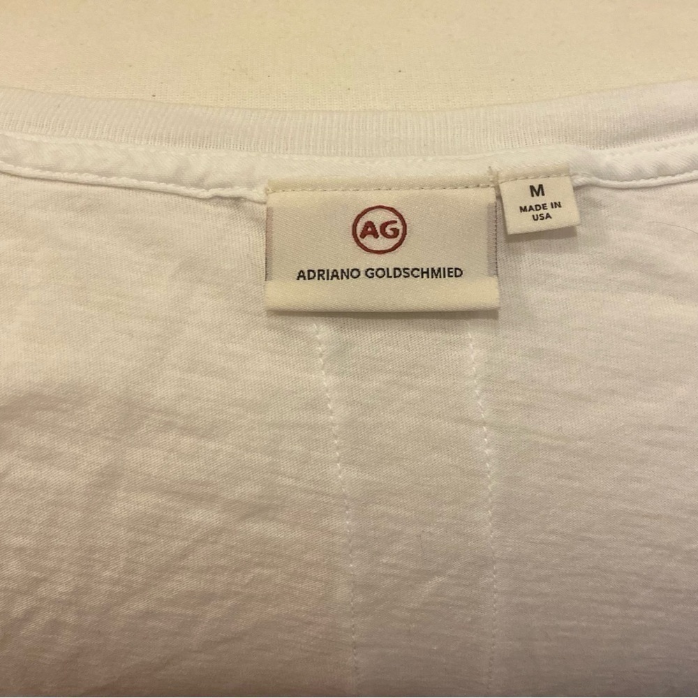 AG Women’s White Tank Top - Size M - Picture 6 of 6